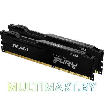 Оперативная память Kingston FURY Beast 2x8GB DDR3 PC3-12800 (KF316C10BBK2/16)